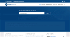 Desktop Screenshot of logicalresources.co.uk